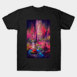 Hidden Oasis Mystical Art T-Shirt